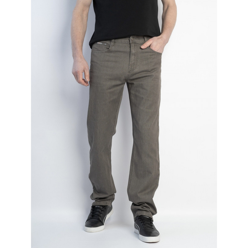 Джинсы Jmts мужские брюки летние облегченные , 32  Мокко