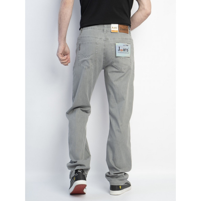 Джинсы Jmts мужские брюки летние облегченные , 33,  Серый