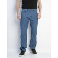 Джинсы Jmts мужские брюки летние облегченные, 33  Синий