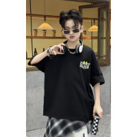 Футболка оверсайз Alder для мальчика  8-14 лет , Черный,  134