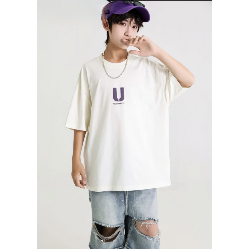 Футболка оверсайз Alder для мальчика  9-15 лет , Черный,  140