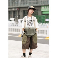 Футболка Alder оверсайз для мальчика  9-15 лет , Молочный,  164