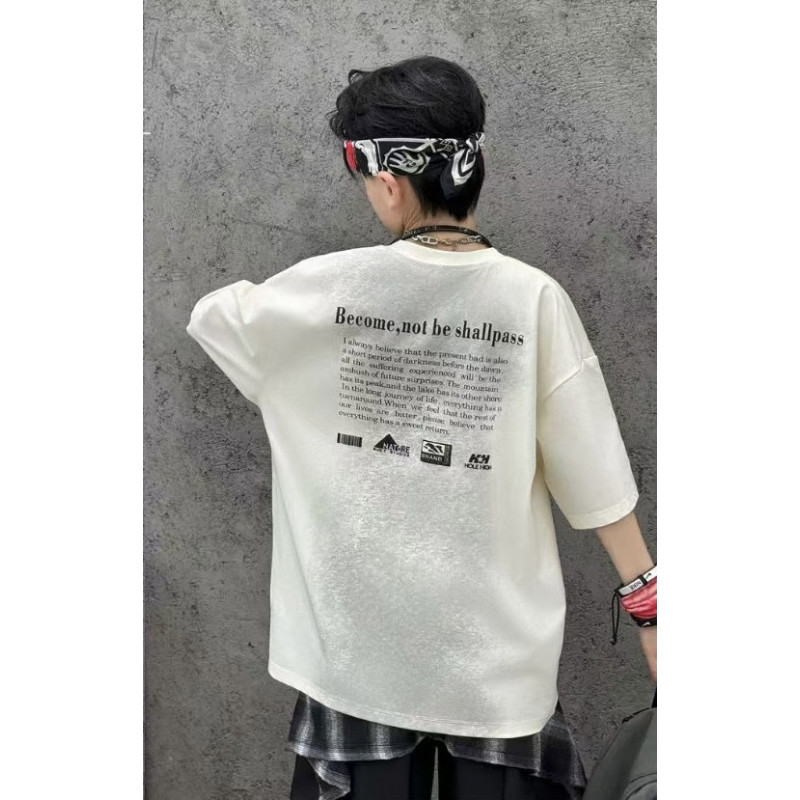 Футболка Arma оверсайз для мальчика  9-15 лет , Бежевый,  158