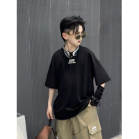 Футболка Arma оверсайз для мальчика  9-15 лет , Черный,  140