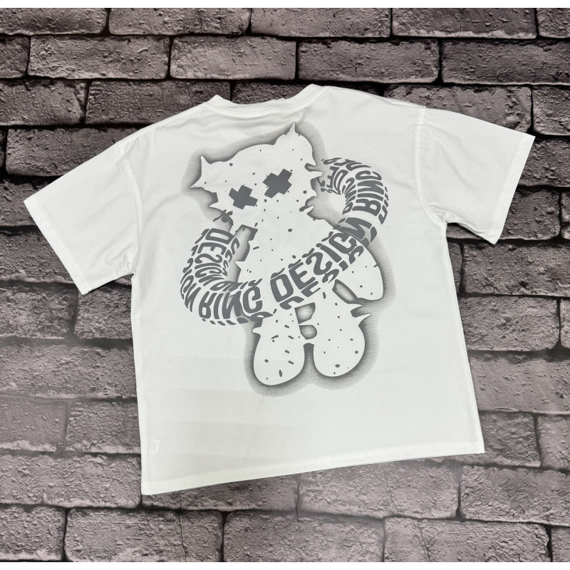 Футболка оверсайз Arma для мальчика  9-15 лет , Белый,  170