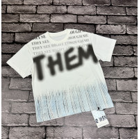 Футболка оверсайз Arma для мальчика 6-12 лет , Белый,  122