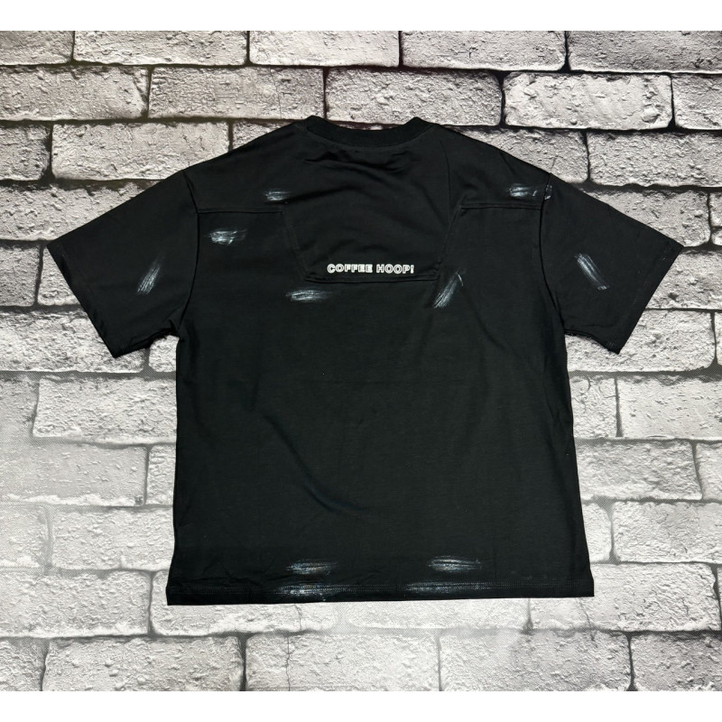 Футболка оверсайз Alder для мальчика 6-12 лет , Черный,  122