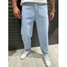 Джинсы мужские John Lucca MOM 100% хлопок, молодежные, Турция, 36,  Голубой