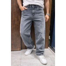 Джинсы мужские John Lucca MOM 100% хлопок, молодежные, Турция, 38  Серый