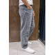 Джинсы мужские John Lucca MOM 100% хлопок, молодежные, Турция, 38  Серый