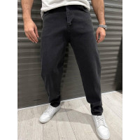 Джинсы John Lucca мом мужские без стрейча 100% коттон , 30,  Графит