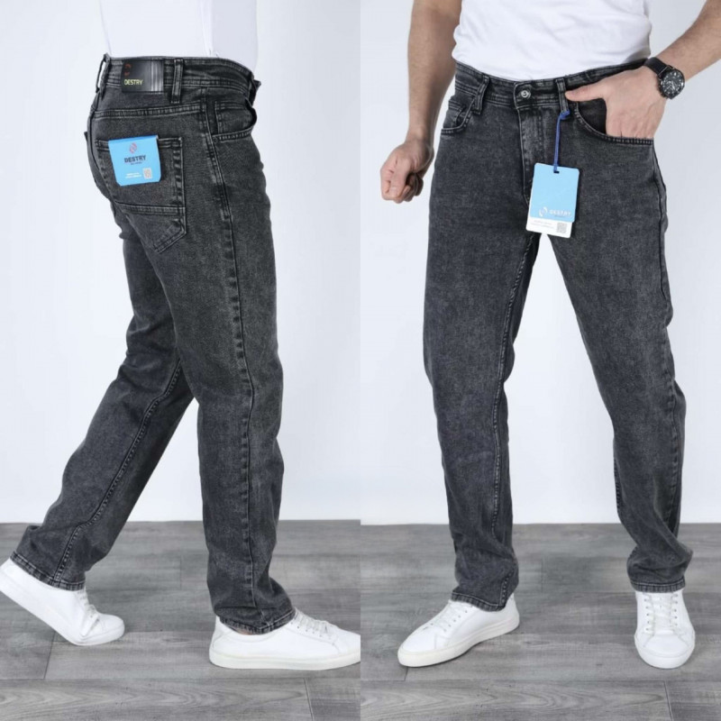 Джинсы Redcode мужские прямые , 32  Черный