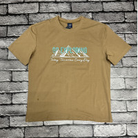 Футболка Panda мужская большого размера , 5XL,Мокко