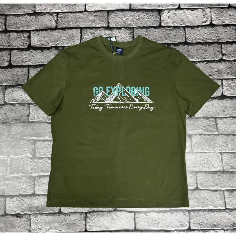 Футболка Panda мужская большого размера , 9XL,Серый