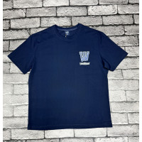 Футболка мужская Panda большого размера , 8XL,Темно-синий