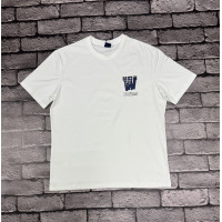 Футболка мужская Panda большого размера , 6XL,Белый