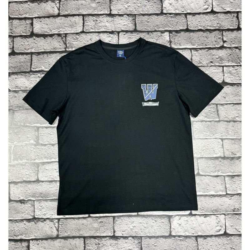 Футболка мужская Panda большого размера , 5XL,Хаки