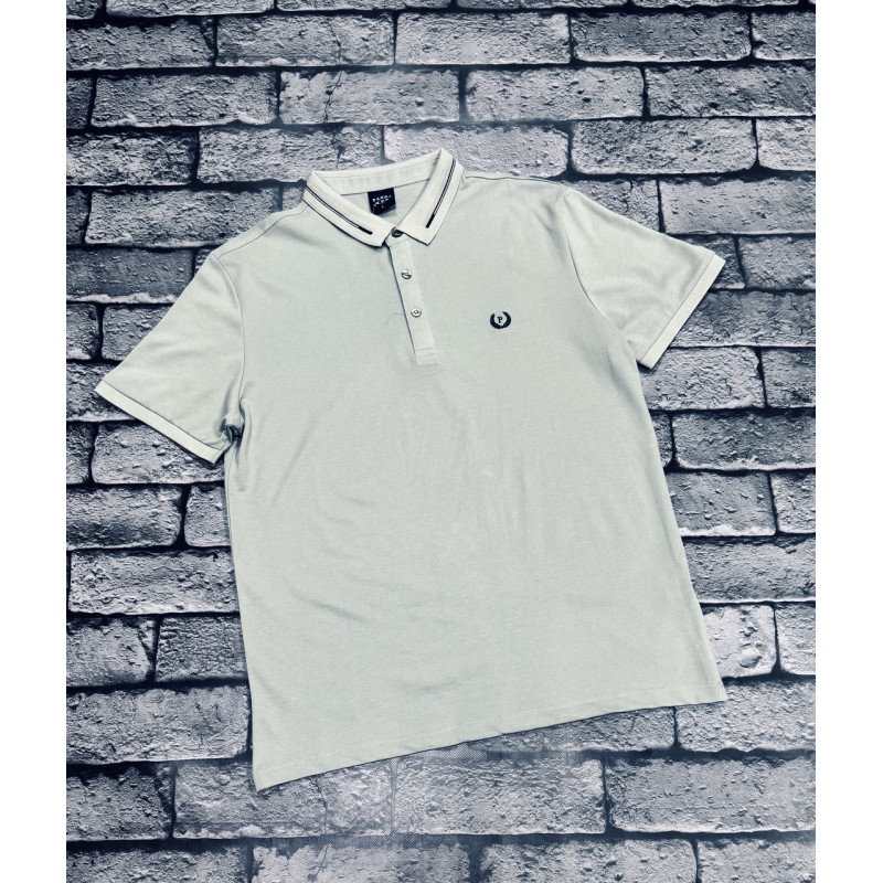 Футболка поло Panda мужская , 4XL,Черный