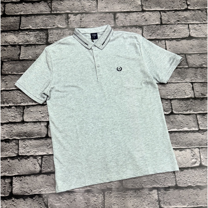 Футболка поло Panda мужская , 4XL,Оливковый