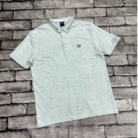 Футболка поло Panda мужская , 4XL,Серый