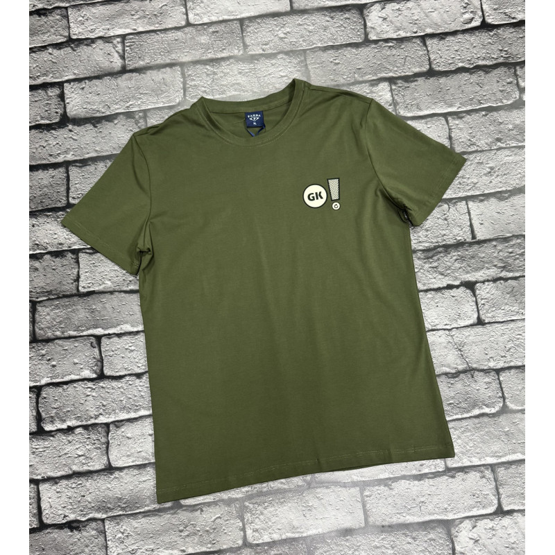 Футболка OK Panda мужская L-4XL , XXL,Хаки