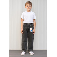 Джинсы скейтер Willmen Big Boy широкие для мальчика 9-17 лет , Темно-серый 176