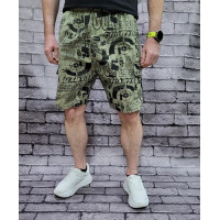 Шорты Sport большого размера мужские коттон , Хаки, 7XL