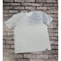 Футболка мужская  Red Down большого размера 6XL-9XL , 6XL,Серый