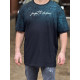 Футболка мужская  Red Down большого размера 6XL-9XL , 9XL,Изумрудный