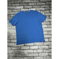 Мужская однотонная хлопковая футболка Red Down больших размеров ,9XL,Синий