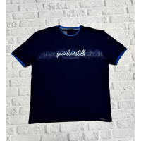 Футболка мужская  Red Down большого размера , 8XL,Синий