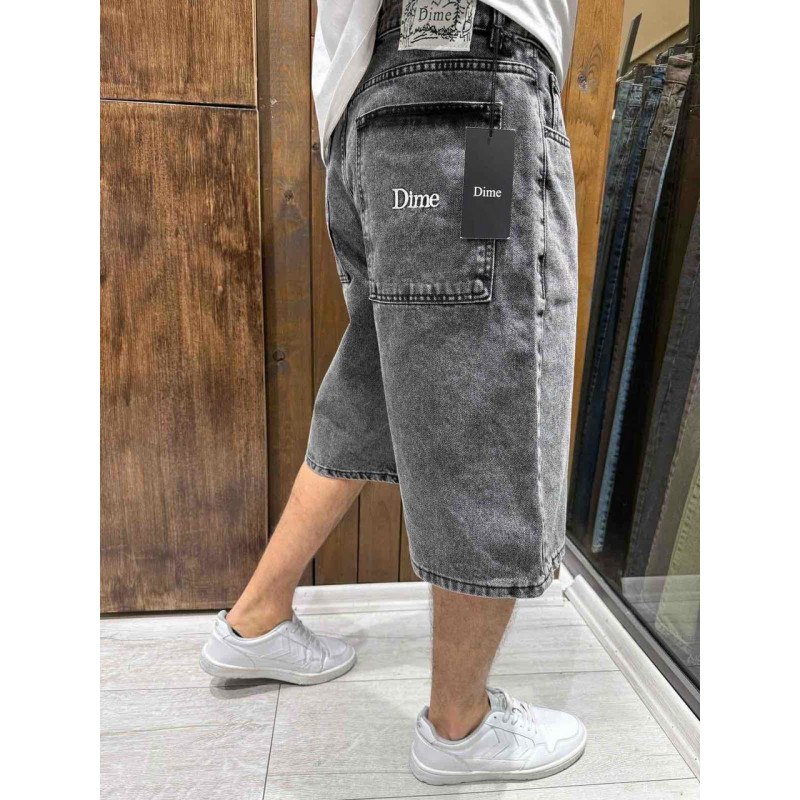 Шорты бермуды мужские Dime bagyy широкие 100% коттон , 33, Серый