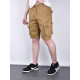 Мужские бриджи BaronJNS карго Турция — хлопок с эластаном, глубокие карманы, на резинке , 34, Хаки