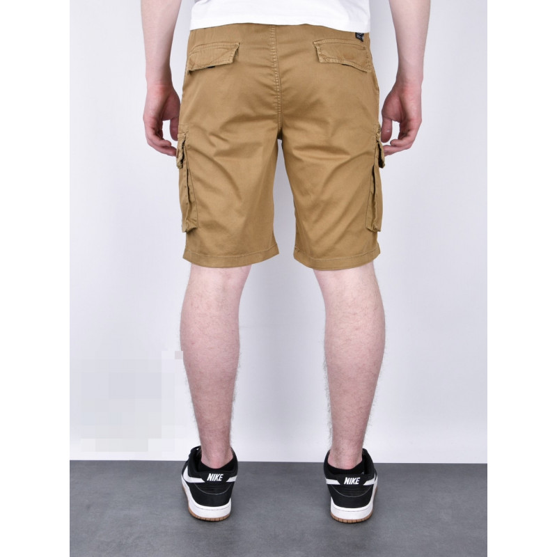 Мужские бриджи BaronJNS карго Турция — хлопок с эластаном, глубокие карманы, на резинке , 32, Горчичный