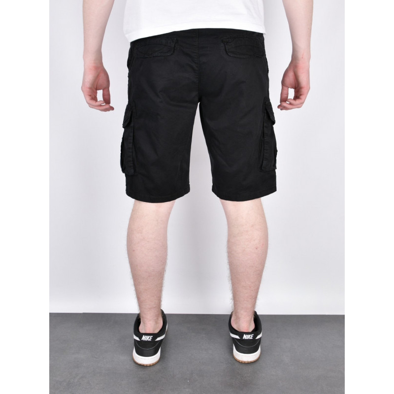 Мужские бриджи BaronJNS карго Турция — хлопок с эластаном, глубокие карманы, на резинке , 38, Черный