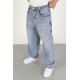 Джинсы Willmen Super baggy мужские широкие скейтер багги , 30  Серый