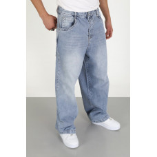 Джинсы мужские Willmen Super Baggy широкие скейтер багги , 33  Голубой