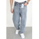 Джинсы мужские Willmen Baggy скейтер широкие большие размеры 38  Голубой