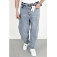 Джинсы мужские Willmen Baggy скейтер широкие большие размеры 40  Голубой