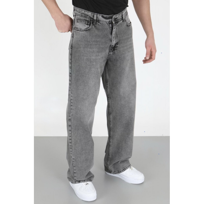 Джинсы мужские Willmen Baggy широкие скейтер багги 100% коттон , 29  Голубой