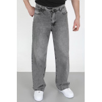 Джинсы мужские Willmen Baggy широкие скейтер багги 100% коттон , 28  Серый