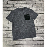 Футболка мужская Nana варенка с карманом , XXXL,Графит