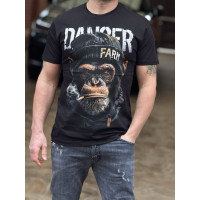 Футболка мужская Daniel Jones Мавпа , L,Черный