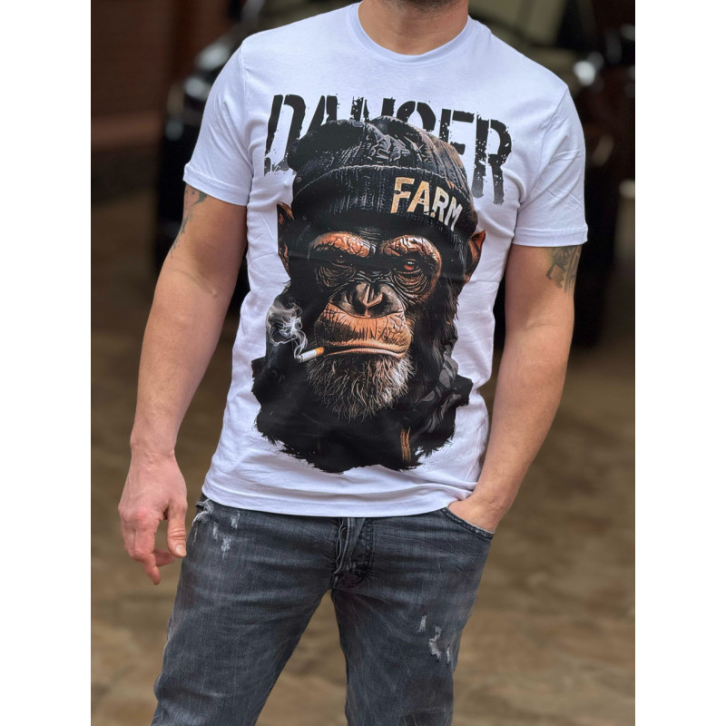 Футболка мужская Daniel Jones Мавпа , XL,Черный