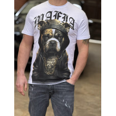 Футболка мужская Daniel Jones Мафия , XXL,Белый