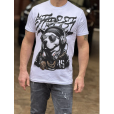 Футболка мужская Daniel Jones Дог , XXL,Белый