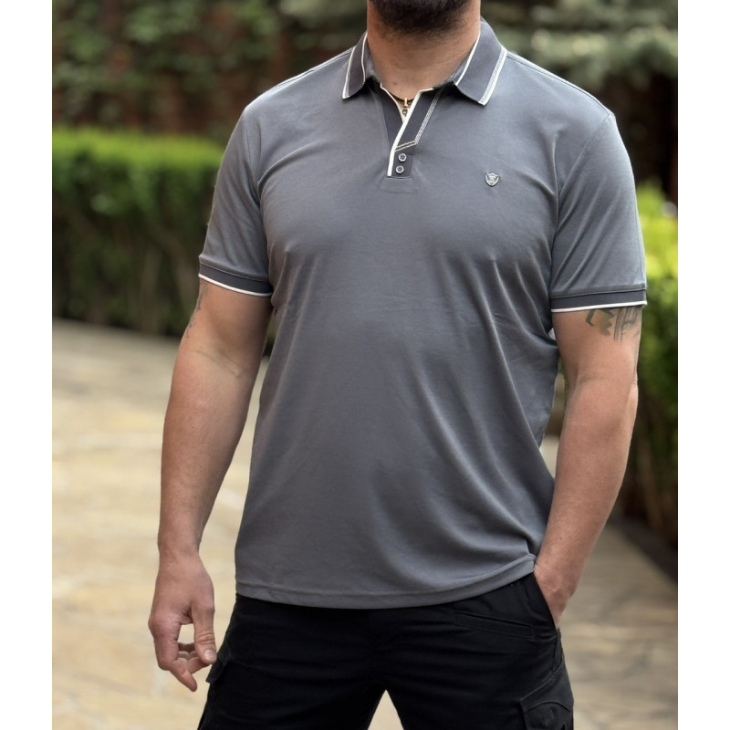 Мужская футболка-поло Marcostar из ткани холодок, Турция,XXL,Синий