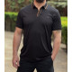 Мужская футболка-поло Marcostar из ткани холодок, Турция,L,Черный