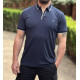Мужская футболка-поло Marcostar из ткани холодок, Турция,L,Синий