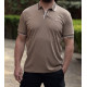 Мужская футболка-поло Marcostar из ткани холодок, Турция,XXXL,Мокко